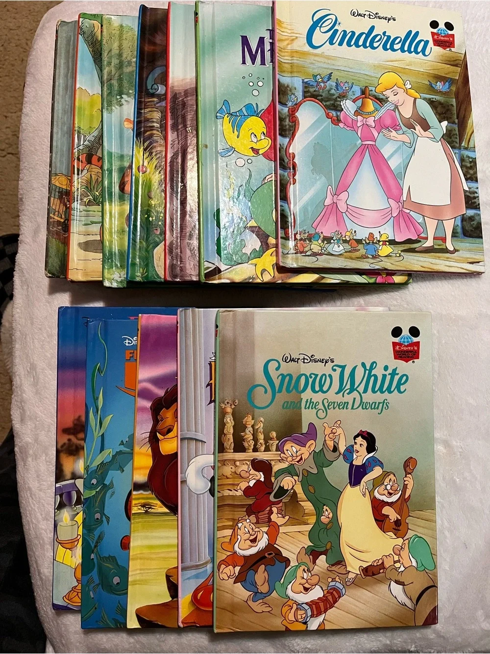 Vintage Disneys Wonderful World of Reading Series 12 Book lot